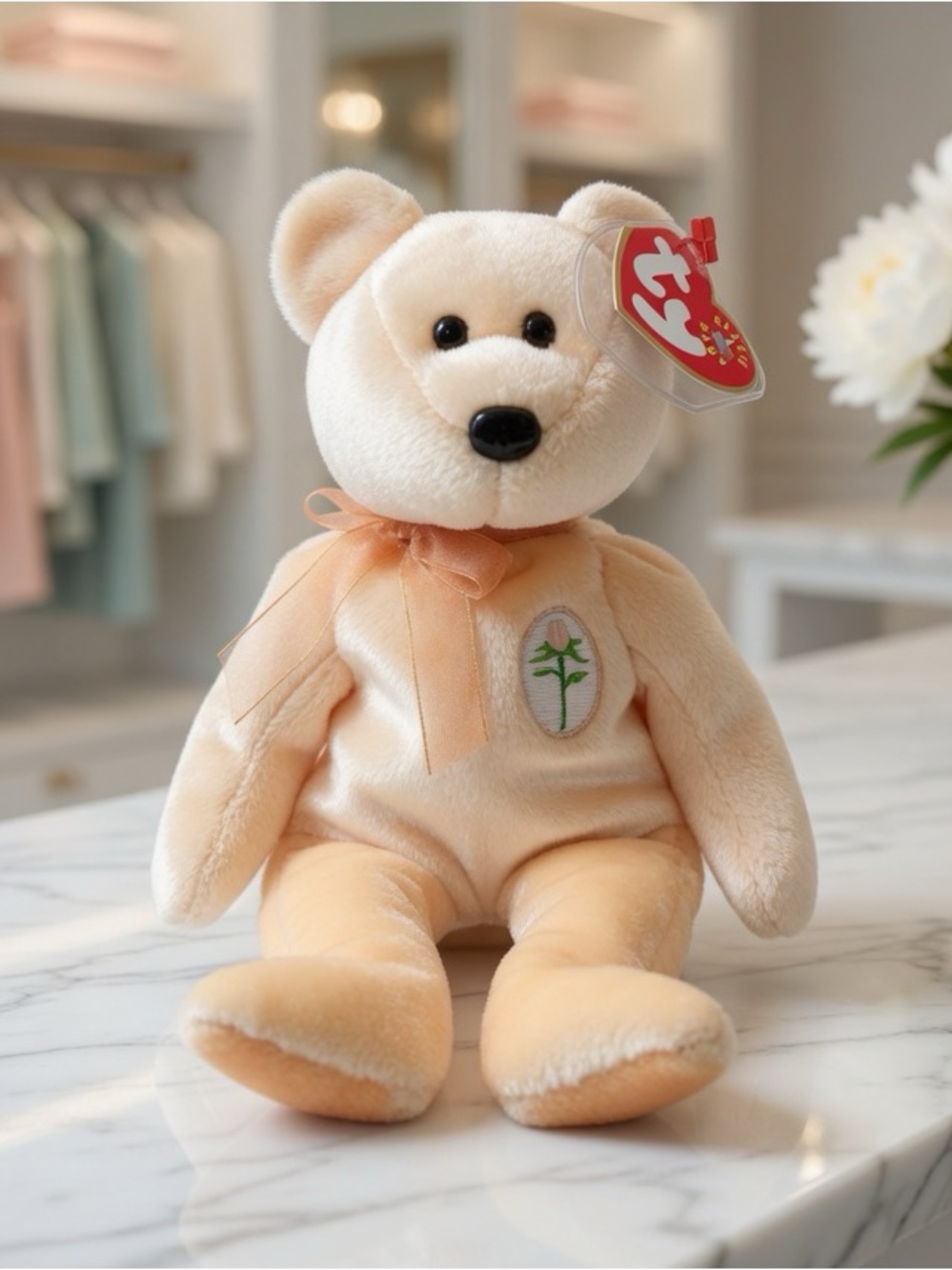 TY Beanie Baby Dearest Bear